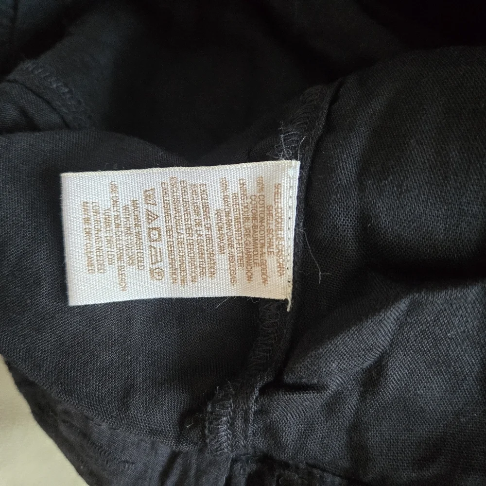 Black Eyelet Button-Down Dress - Picture 7 of 7